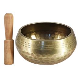 Bacia budista tibetana com vara, tigela de som de Buda, instrumento musical para meditação, Yoga Home Decoration - Image 2