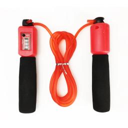 Corda de pular com contador 2.8m, esponja leve para treinamento de academia e velocidade de pulo, funciona com corda k01 - Image 3