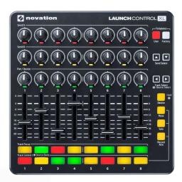 Xl-midi teclado controlador xl mk2 para o desempenho de palco, 16 multi cor botões misturador, oito teclas robustas - Image 1