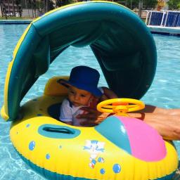 Anel inflável de natação do bebê, Swan Swim Float, brinquedos divertidos, esporte de barco para crianças, 3 a 6 anos, verão - Image 3