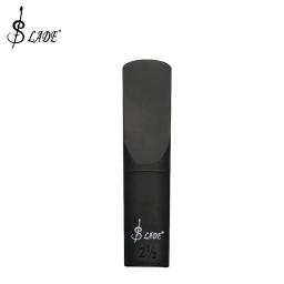 Slade palhetas para saxofone de bambu, acessórios para instrumento de sopro alto saxofone com resistência de resina 2.5, 4 cores opcionais - Image 3
