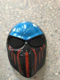 Pessoa mal Airsoft Paintball Tactical Máscara de Proteção para o Adulto, Crânio Do Exército Ao Ar Livre Proteger, Nova Qualidade, PAYDay 2 - Image 5