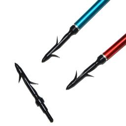 Broadhead de pesca com ponta de flecha, 3/peças, liga de aço, para atirar ao ar livre, acampamento, treinamento, acessórios de arquearia - Image 3