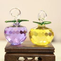 Figurinhas De Maçã De Cristal Colorido, Fruta De Vidro, Arte E Coleção De Papel, Ornamento De Mesa, Decoração Para Casa E Casamento, Presentes De Natal, 40mm, 50mm - Image 6