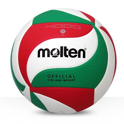 Original voleibol fundido v5M4000 Alta Qualidade Genuíno Material PU Fundido Oficial Tamanho 5 bola de voleibol волейбольный мяч - Image 1