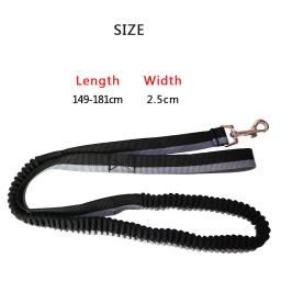 Guia retrátil para cães, coleira ajustável com 2m para animais de estimação, acessório para corrida, produto para animais de estimação, cão, gato - Image 6