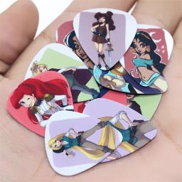 Soach 10 peças de palhetas para guitarra, mais novas palhetas de princesa de desenho animado, espessura de 1.0mm para guitarra, acessórios para ukelele - Image 3