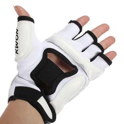 Luva de boxe meio dedo, protetor de karatê, muay thai, taekwondo, para treino de crianças e adultos - Image 4