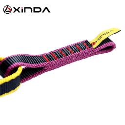 Xinda equipamento de escalada ao ar livre declive formando anel estilingue daisy chain margarida corda náilon daisy chain pessoal sistema âncora - Image 4