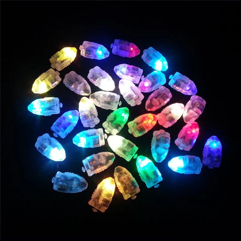 10 pces lâmpadas led lâmpadas led látex balão luzes para o natal decoração do dia das bruxas festa de aniversário do casamento decorações suprimentos - Image 1