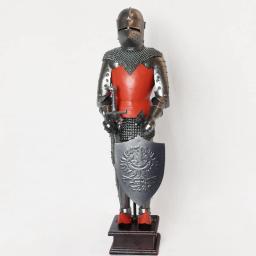 Antigo cavaleiro medieval armadura modelo/processo europeu samurai decoração/casa decorações - Image 2