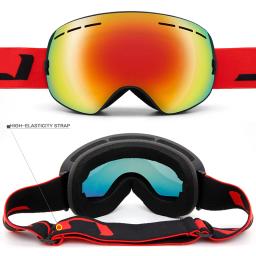 Óculos de esqui, óculos para esportes de neve de inverno com proteção UV antiembaçante para homens, mulheres, jovens, lentes intercambiáveis - Óculos premium - Image 3