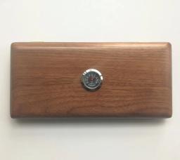 Black Walnut Madeira Caso Oboé Cana 20 PCS Com Hygroneter Reed Segurar - Image 1