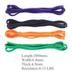 Faixas elásticas resistentes para exercícios, esportes, treino de fitness, puxar, malhação, yoga, pilates, expansor, academia, fitness - Image 2