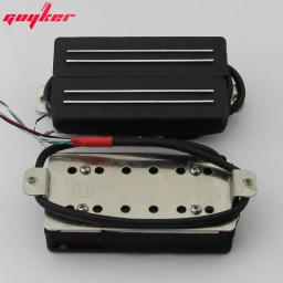 Um conjunto de captador de guitarra de alta potência 6 cordas, captador Humbucker, preto - Image 3