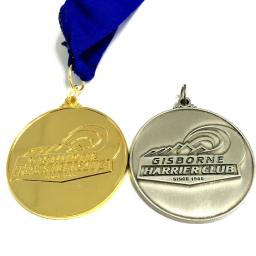 Medalha de eventos esportivos personalizados com medalha de faixa-50.8mm de diâmetro - Image 4