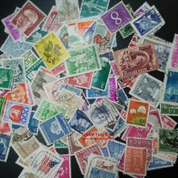 Selos postais vintage com Post Mark, todos diferentes antigos, sem repetição, 100 pcs por lote - Image 3