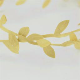 Videira Artificial Folha De Ouro Para Decoração De Caixa De Casamento, Folhagem De Seda, Scrapbooking Artesanal, Flor De Artesanato, Grinalda, 20 m - Image 5