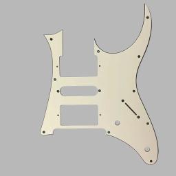 Pleroo peças de guitarra elétrica personalizadas, para moer ibanez rg 350 dxz pickguard hsh humaca captador de arranhões - Image 2