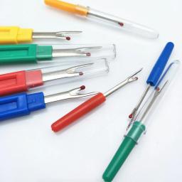 Cortador de fio plástico para costura, ferramentas de costura com alça, acessórios de costura (4 pequenos e grandes), 8 peças - Image 6