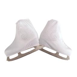 Nasinaya-sapato capa protetora para patinação figura, veludo acessórios para crianças e adultos, strass brilhante - Image 6