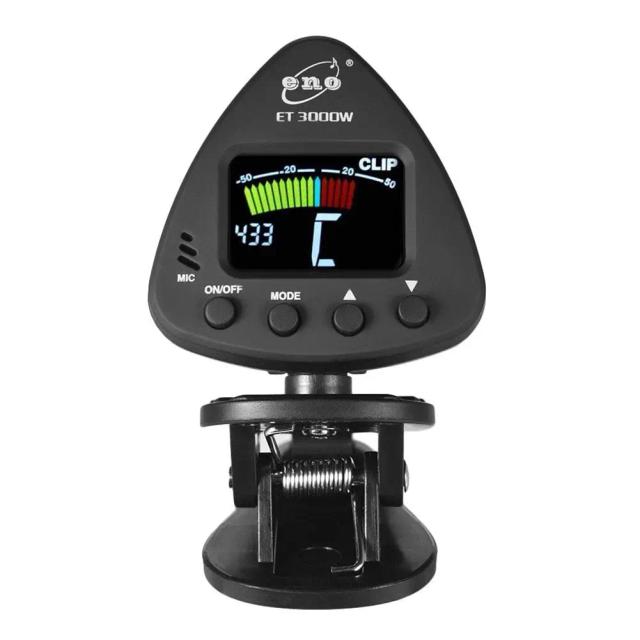 Afinador de Saxofone Eno com Microfone e Grampo: O Sintonizador Universal para Instrumentos de Sopro em Latão