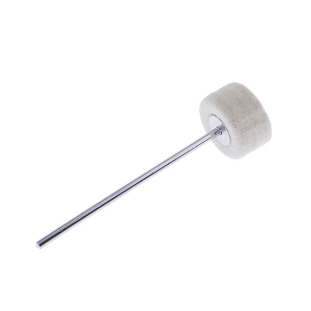 Cabeça de Tambor Pedal Batedor Malho e Martelo para Jazz e Percussão - Acessório Ideal para Seu Instrumento