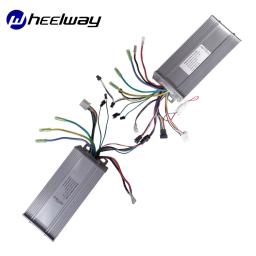 ELWAY36V48V 500W 800W1000W controlador paralelo E kit de conversão de bicicleta para Dual Drive Motor BLDC 2 controlador com LCD - Image 5