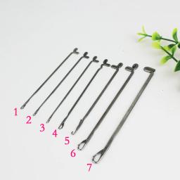 Kit de modelo para crochê com 7 gancho de alumínio, agulhas de tricô para tear, ferramentas diy, artesanato 9, frete grátis - Image 1