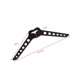 Preto Archery Bow Chute Suporte Pernas Titular Para 3D Shoot Range Alvo Caça Composto Bow Suporte Prateleira - Image 2