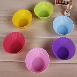 Utensílios de decoração de bolo 12 argolas, forma de silicone para artesanato, capas para cupcake, confeitaria de silicone, utensílios de decoração - Image 6