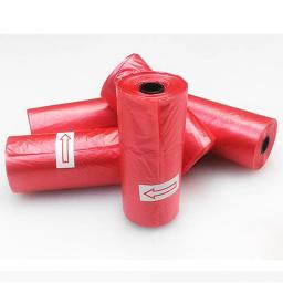 Sacos de lixo biodegradáveis para cachorros, 4 rolos, 60 peças de saco de cocô de cachorro, saco de lixo a bordo, suprimentos - Image 2