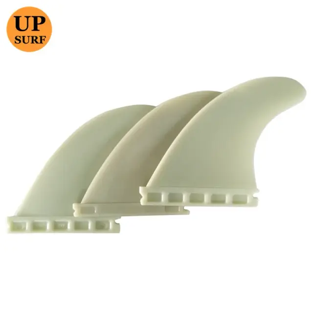 Kit de Quilhas Transparentes de Alta Qualidade para Prancha de Surf - 3 Peças