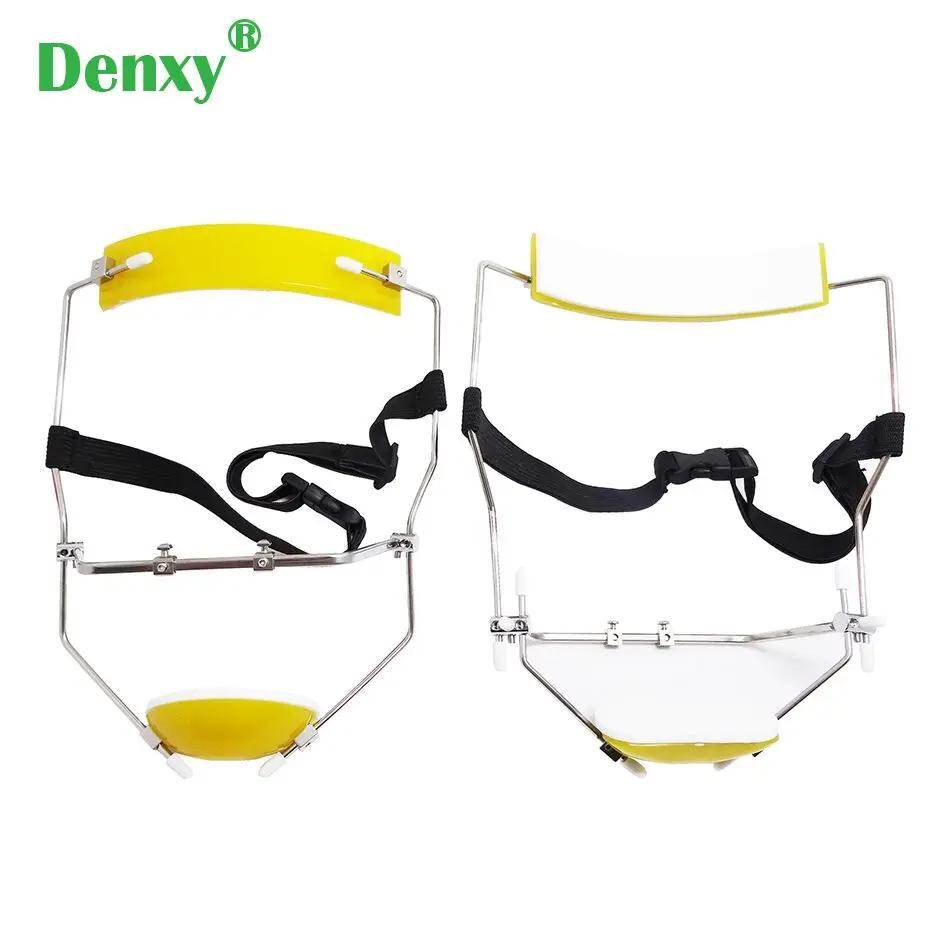 Denxy dental headgear 3 cor ajustável reversa puxar máscara facial ortodôntica acessórios fornecimento dental suporte ortodôntico - Image 1