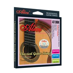 Alice-cordas de guitarra ac136bk-h, feitas de nylon, 6 pcs/set (.0285-.044), com uma corda g-3rd gratuita - Image 2