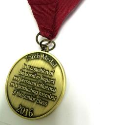 Medalha de evento esportivo personalizada para campeã com logotipo gravado com fita de algodão-50.8mm - Image 5