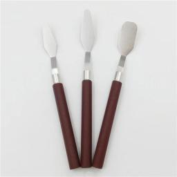 Espátula de pintura a óleo para arte, espátula para pintura a óleo de acrílico grande, médio e pequeno, suprimentos e arte - Image 5