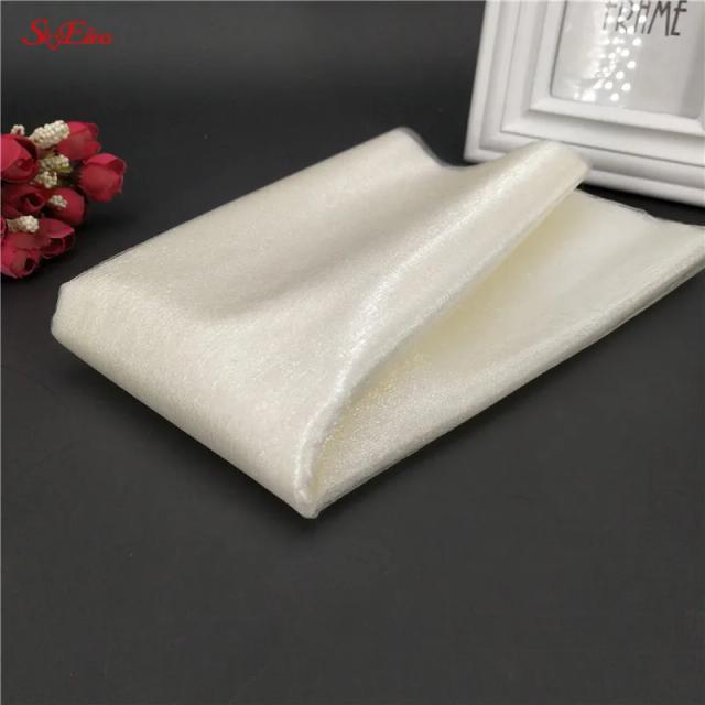 Cortina de Tule em Tecido Cristal e Organza para Decoração de Casamento e Aniversário - Opções de 5 ou 10 Metros, Largura de 48cm