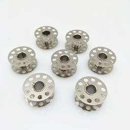 Bobina de metal de alta qualidade 10 peças, ferramenta de artesanato de costura, máquina de costura de aço inoxidável, carretel para brother 5bb5553 - Image 2