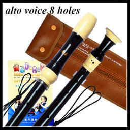 Profissional Barroco Alto 8 Buracos Gravador F Key Clarinete de estilo Inglês Instrumento Musical Flauta Vertical Chinesa - Image 3