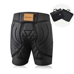 Almofadas de bunda snowboard impacto shorts premium protetor de quadril para homens mulheres proteção coxis acolchoado patinação esqui - Image 1