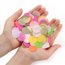 Confete forma de coração, 10g, multicolorido, confete de casamento, boda, festa de aniversário, decoração de mesa, 26mm - Image 6