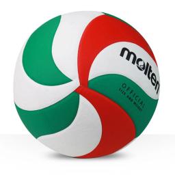 Original voleibol fundido v5M4000 Alta Qualidade Genuíno Material PU Fundido Oficial Tamanho 5 bola de voleibol волейбольный мяч - Image 4