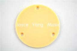 Niko capa em plástico para guitarra elétrica, 2 peças, branco/preto/creme, lp, capa, interruptor, placas redondas, frete grátis - Image 3