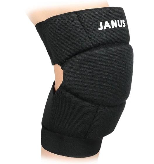 Ja560 protetor de joelho almofadas goleiro futebol vôlei dança treinamento kneecap protetor engrenagem 1 peça novo preto - Image 1