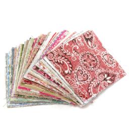 JX-LCLYL 100 pçs novo 10*10cm diy artesanato costura quadrado floral algodão tecido de retalhos pano - Image 3