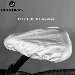 Rockbros acessórios de assento de ciclismo mtb capa de selim de bicicleta geles de silicone líquido capa de sela oco respirável confortável macio - Image 6