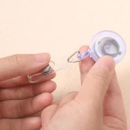 Adoráveis clipes de cartão de identificação acrílicos retráteis, gatos, adoráveis, enfermeira, médico, estudante, exposição, id, crachá, suporte, papelaria - Image 3