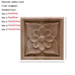 Vzlx-adesivos em madeira para móveis, decoração em madeira, sem pintura, decalque decorativo, estatuetas - Image 6
