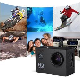 Rico d9 esportes câmera de ação wifi subaquática mini cam 1080p hd 8mp sj cam câmeras esportivas à prova dsj água ir ao ar livre pro - Image 4